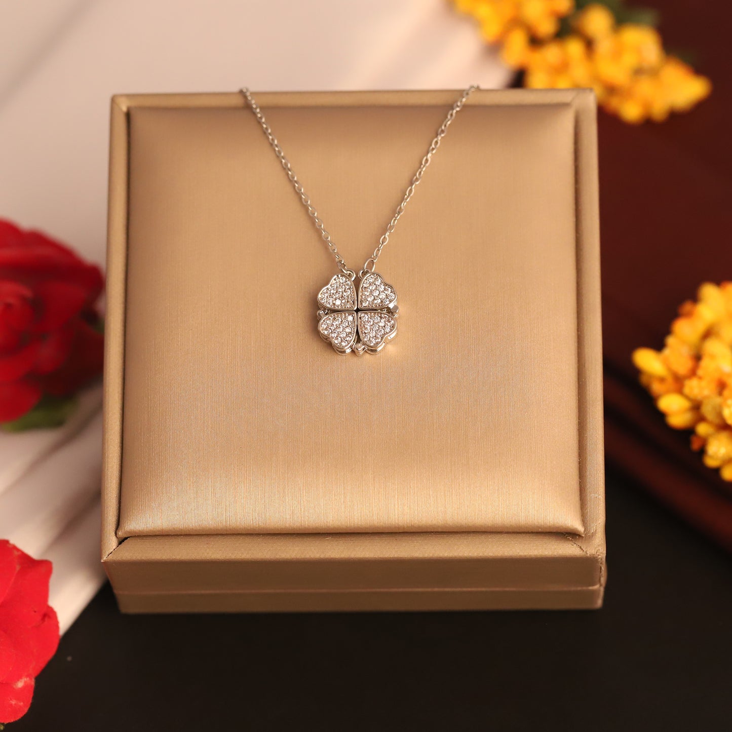 Silver Shimmer Convertible Necklace