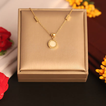 Twilight Charm 18K Gold PVD Necklace