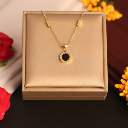 Twilight Charm 18K Gold PVD Necklace