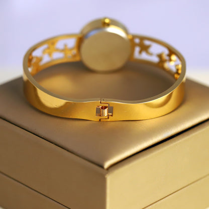 Golden Grace Bangle Watch