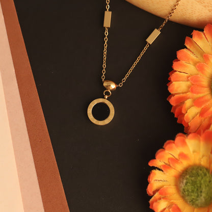 Twilight Charm 18K Gold PVD Necklace