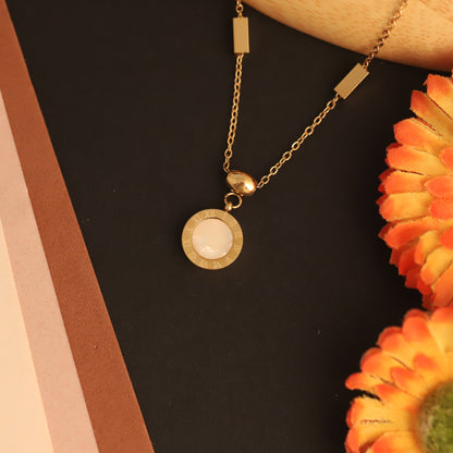 Twilight Charm 18K Gold PVD Necklace