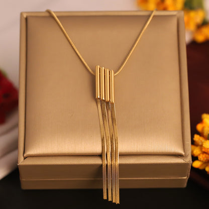 Golden Stream 18K Gold PVD Necklace