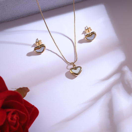 Heart of Grace 18K Gold PVD Set