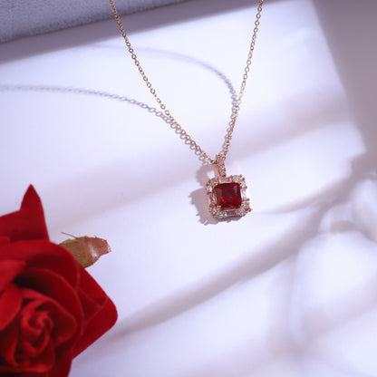 Scarlet Royale Rose Gold Plated Square Set