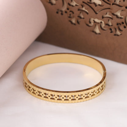 Modern Link 18K Gold PVD Bracelet
