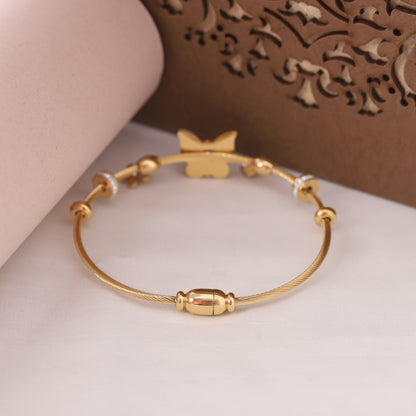 Sparkle Blossom 18K Gold PVD Bracelet