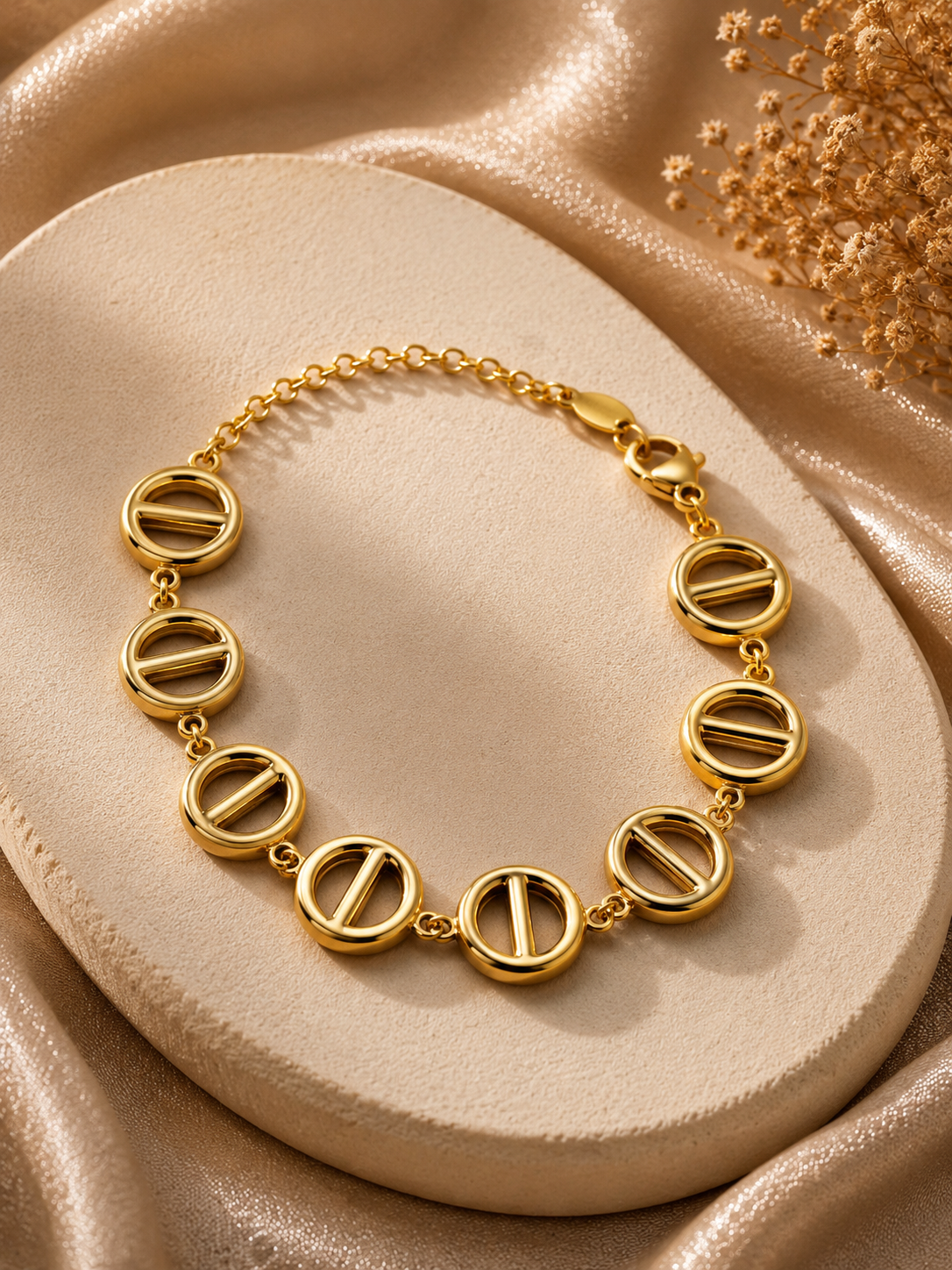 Calista Roma Coin Bracelet