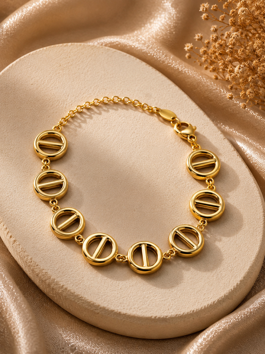 Calista Roma Coin Bracelet